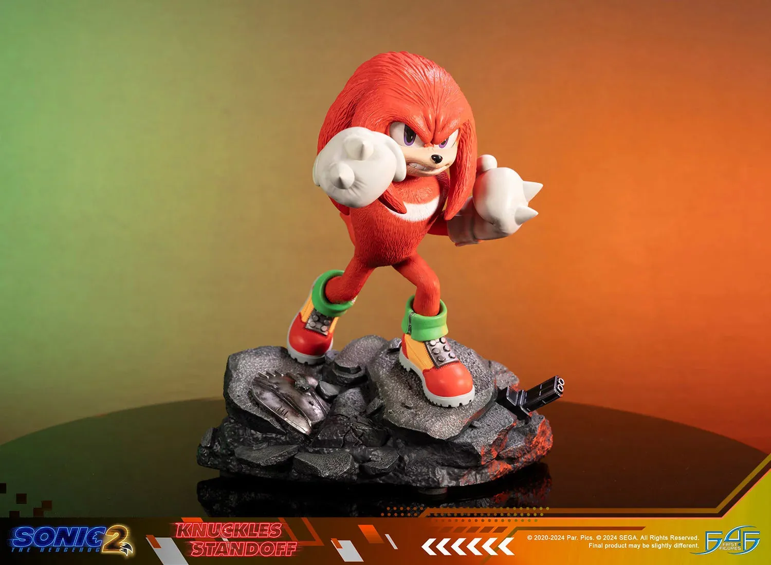 [Pre-order] Sonic the Hedgehog 2 - Knuckles Standoff Non Scale Figure First 4 Figures