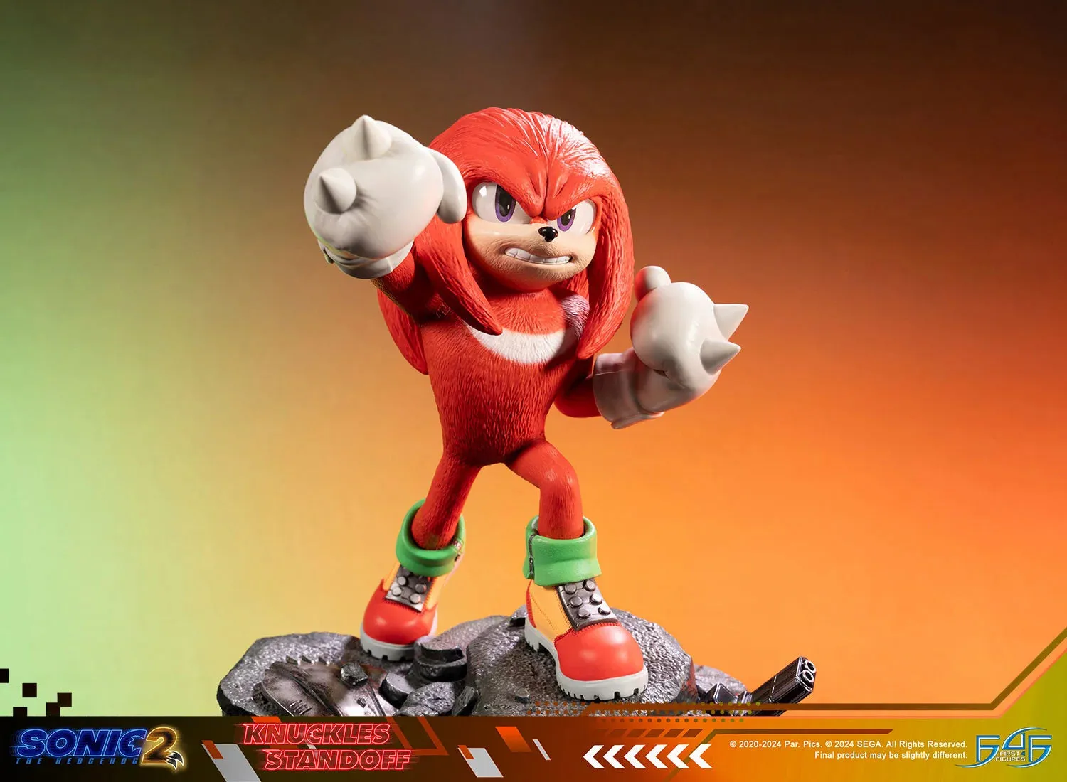 [Pre-order] Sonic the Hedgehog 2 - Knuckles Standoff Non Scale Figure First 4 Figures