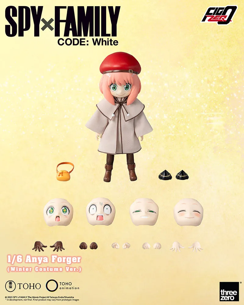 [Pre-order] SPYxFAMILY - Anya Forger (Winter Costume Ver.) FigZero 1/6 Action Figure ThreeZero