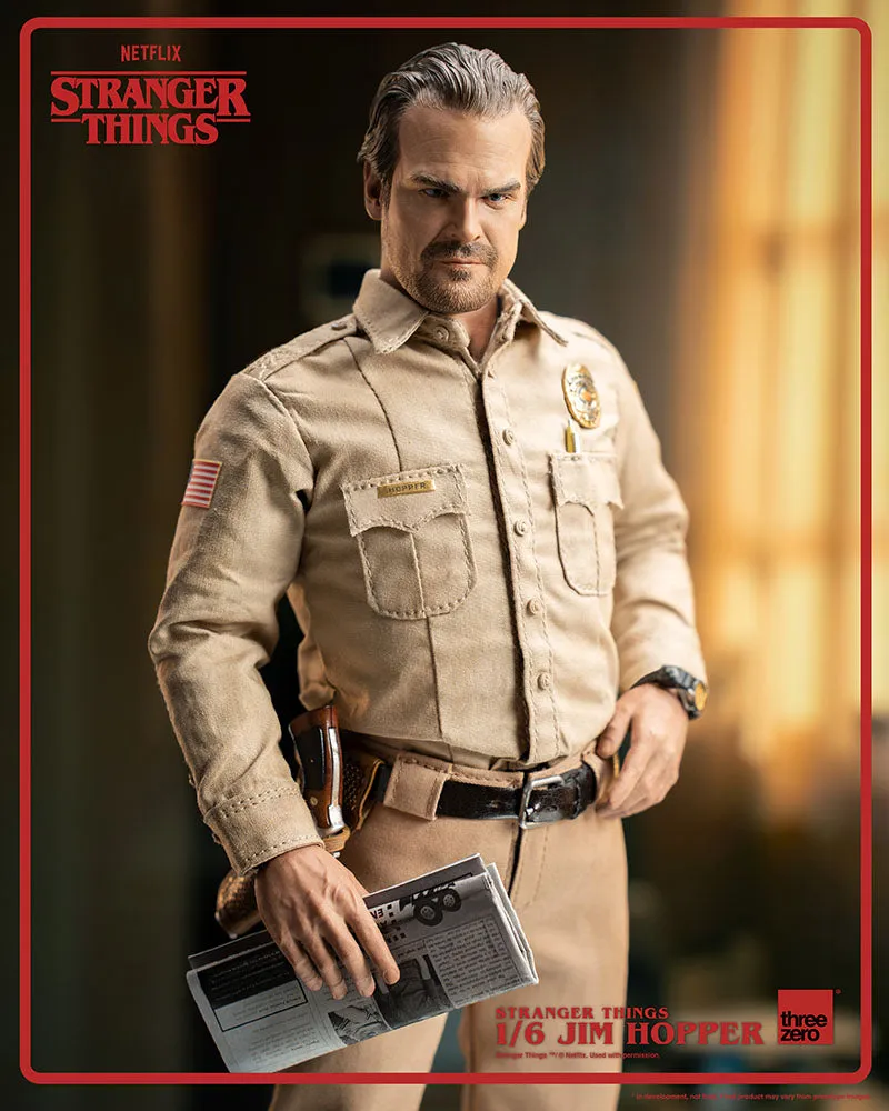 [Pre-order] Stranger Things - Jim Hopper (Season 1) 1/6 Action Figure ThreeZero