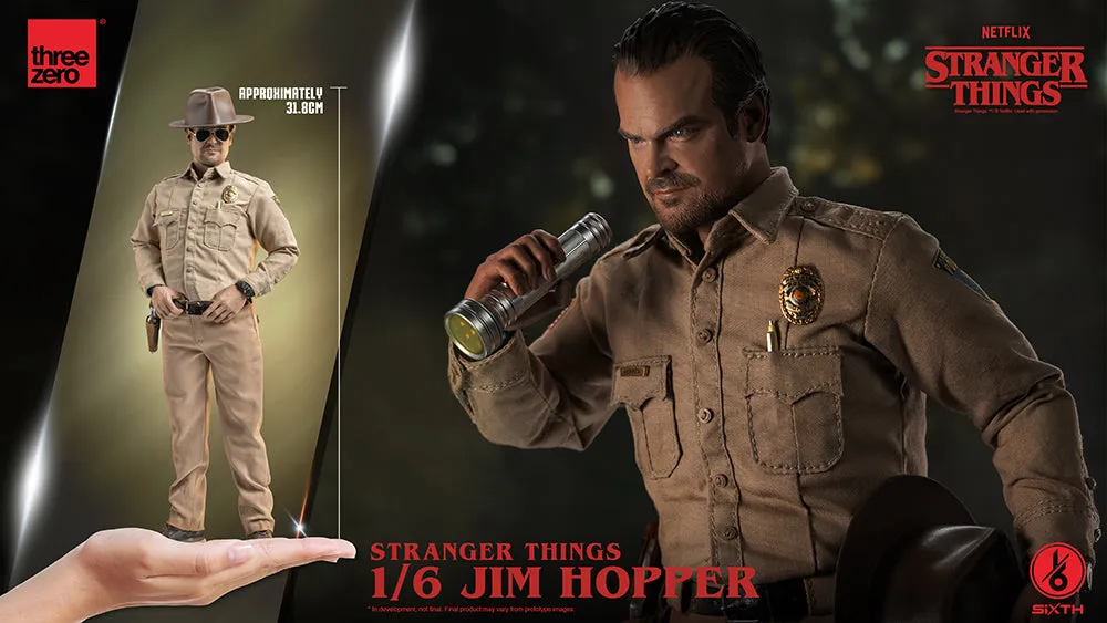 [Pre-order] Stranger Things - Jim Hopper (Season 1) 1/6 Action Figure ThreeZero