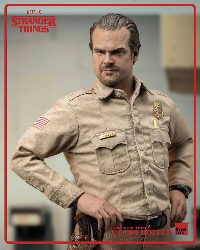 [Pre-order] Stranger Things - Jim Hopper (Season 1) 1/6 Action Figure ThreeZero