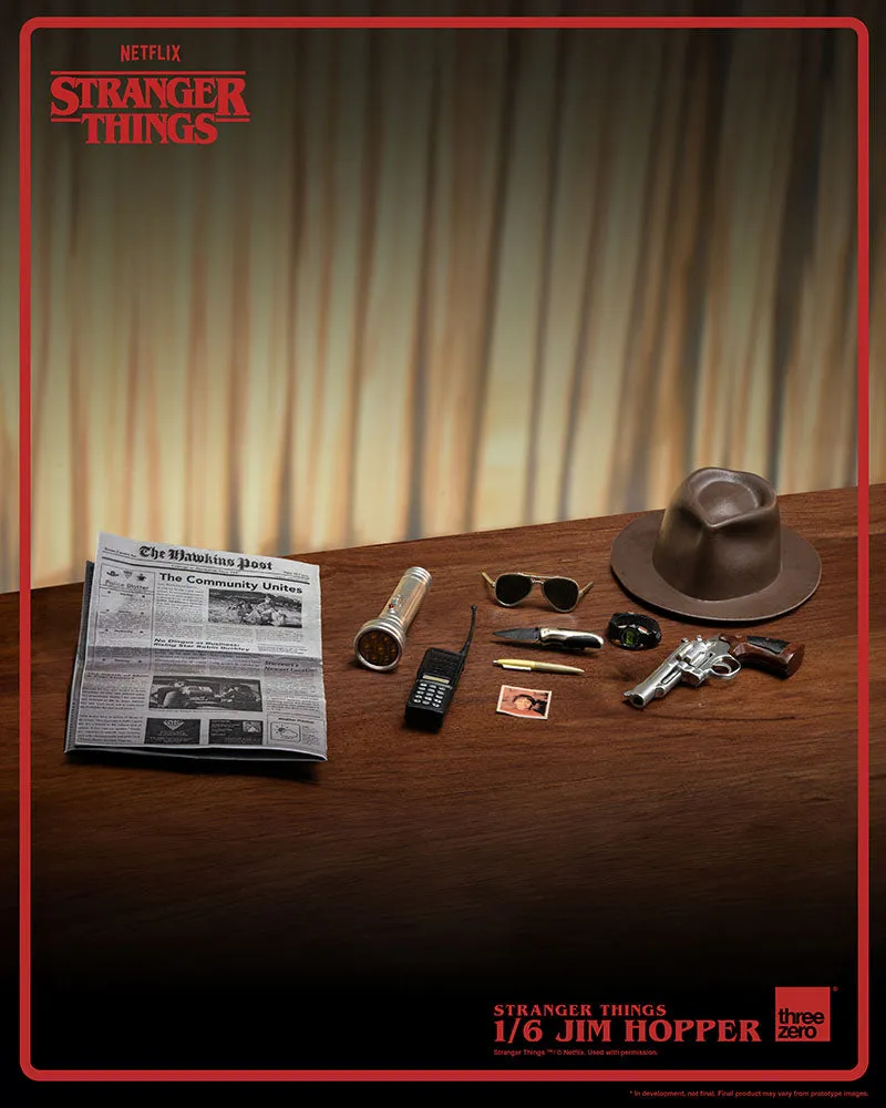 [Pre-order] Stranger Things - Jim Hopper (Season 1) 1/6 Action Figure ThreeZero