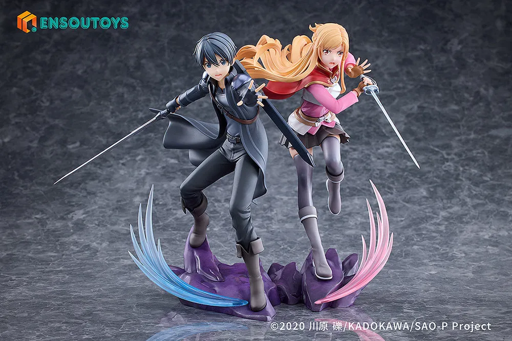 [Pre-order] Sword Art Online - Kirito & Asuna 1/7 Scale Figure Ensoutoys