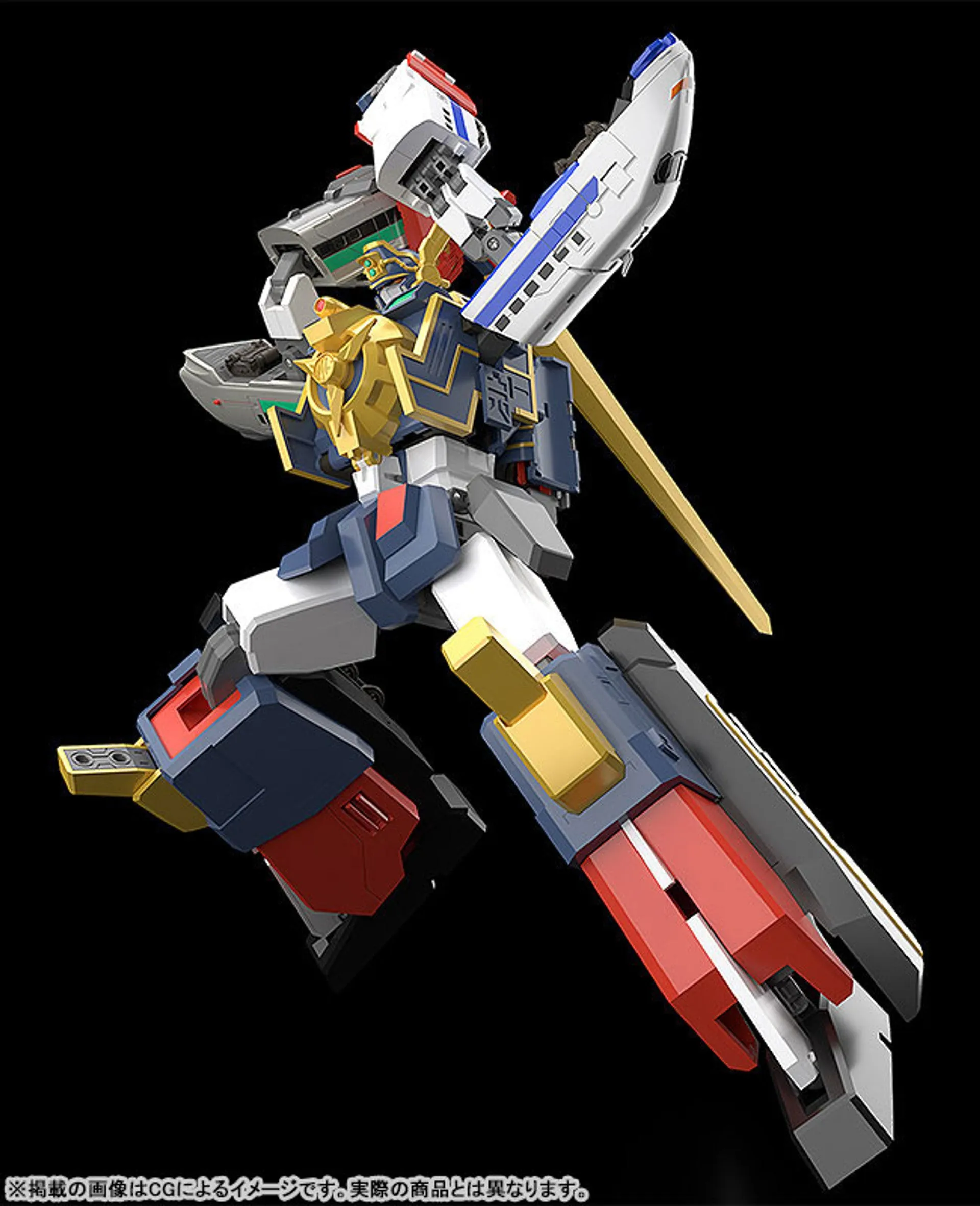 [Pre-order] The Brave Express Might Gaine - THE GATTAI Might Gaine (re-run) Action Figure Good Smile Company