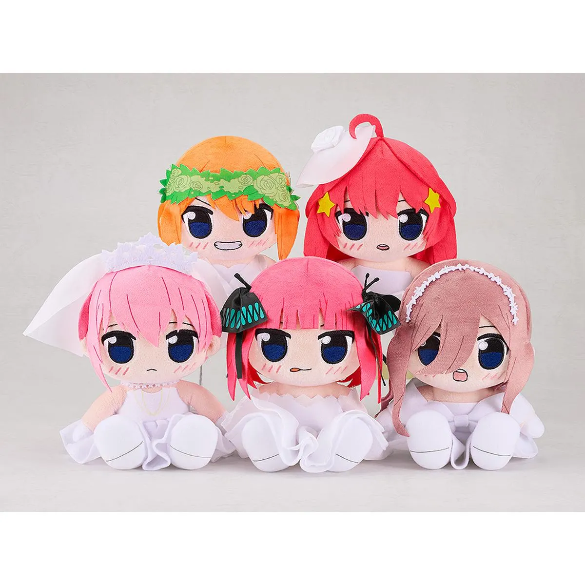 [Pre-order] The Quintessential Quintuplets - Ichika & Nino & Miku & Yotsuba & Itsuki Kuripan Plushie Good Smile Company