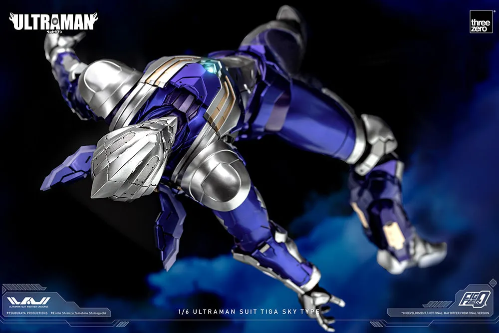 [Pre-order] Ultraman - Ultraman Suit Tiga Sky Type 1/6 Scale Action Figure Threezero