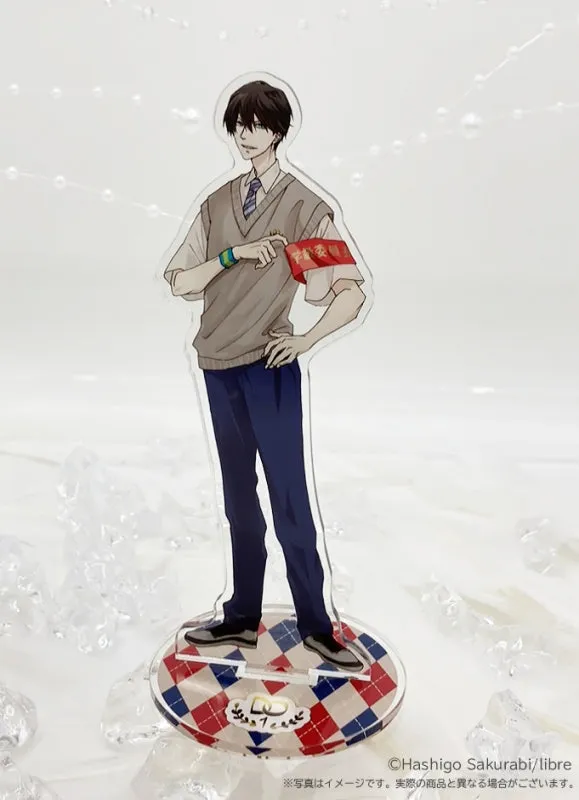 [t](Goods - Stand Pop) Dakaichi: I'm Being Harassed By the Sexiest Man of the YearDAKAICHI 10th ANNIVERSARY Bus Tour Acrylic Stand A Class President Takato Saijo